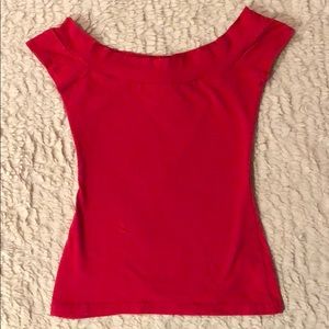Heart of Haute Marilyn top red small S